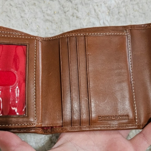 Dooney & Bourke Vintage Monogram Double Snap Wallet with Coin Zip. Rare - Picture 11 of 15